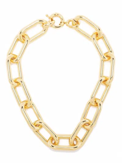 FEDERICA TOSI NORAH GOLD-PLATED CHAIN NECKLACE WOMAN FEDERICA TOSI