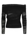 Federica Tosi Tulle Sweater In Black