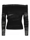 Federica Tosi Tulle Sweater In Black