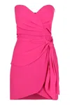 Federica Tosi Shoulder-baring Dress With Bow And Knot