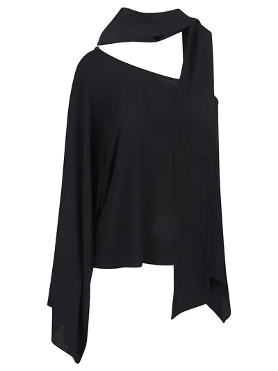 FEDERICA TOSI ONE SHOULDER BLOUSE