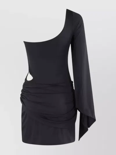 Federica Tosi One Shoulder Jewel Dress
