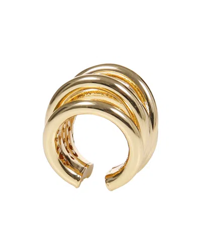 Federica Tosi Open Design Ring In Yellow