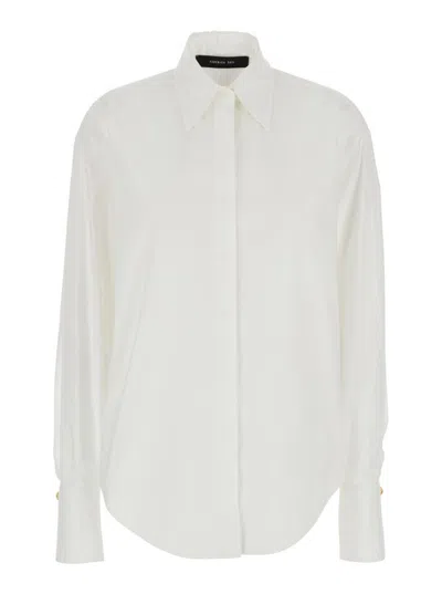 FEDERICA TOSI OVER SHIRT PARA' CANVAS