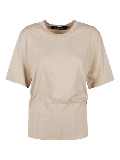 Federica Tosi Panelled Top In Gold