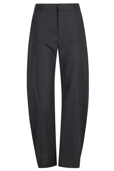 Federica Tosi Pantalone Balloon In Popeline In Black