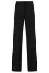 Federica Tosi Pantalone Cady Tasche A Filetto In Black