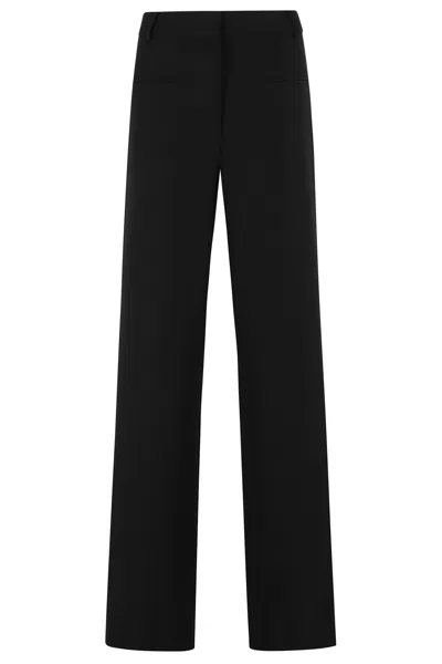 Federica Tosi Pantalone Cady Tasche A Filetto In Black