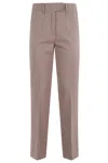 Federica Tosi Pantalone Trombetta Frescolana In Brown