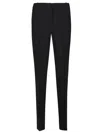 Federica Tosi Mid-waist Tailored Trousers In Black