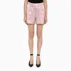 FEDERICA TOSI FEDERICA TOSI PINK SHORTS WITH SEQUINS
