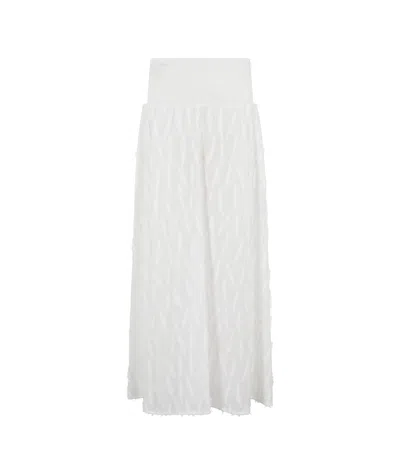 Federica Tosi Pleated Skirts In White