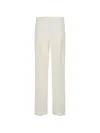 PLEATED WIDE-LEG TROUSERS