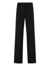 Federica Tosi Pantalone Cady Tasche A Filetto In Black