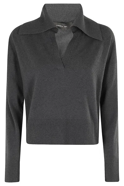 Federica Tosi Polo Misto In Grey