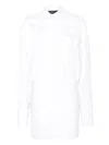 Shop Federica Tosi Poplin Minidress