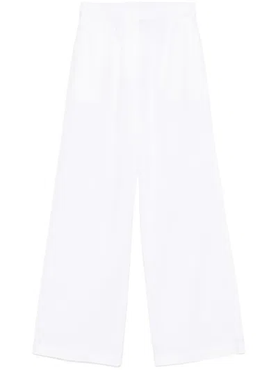 Federica Tosi Poplin Trousers In White