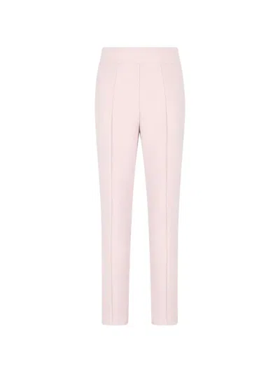 Federica Tosi Pressed-crease Tailored Trousers In Pink