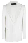 Federica Tosi Raffia Sequins Blazer