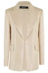Federica Tosi Raffia Sequins Blazer