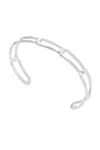 Federica Tosi Rigid Square Bracelet In Gray