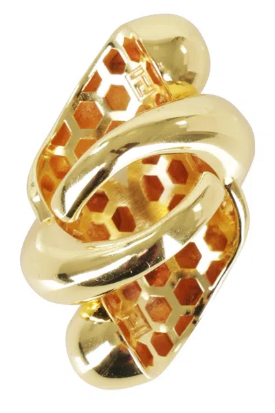 Federica Tosi Ring Isa Big In Gold