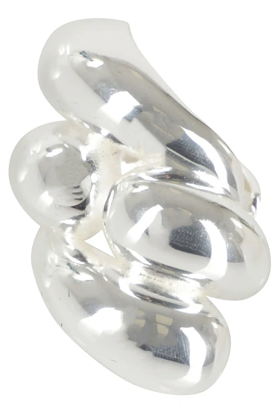 Federica Tosi Ring Isa Big In Silver