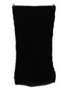Federica Tosi Ruched Mini Skirt In Black