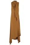 Federica Tosi Crepe De Chine Scarf Dress