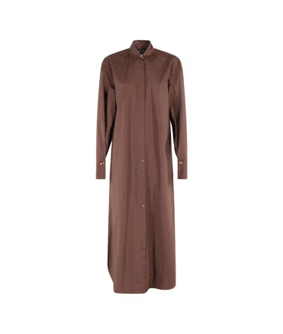 Federica Tosi Shirt Dress In Red
