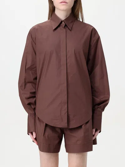 Federica Tosi Shirt  Woman Color Brown