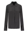 Federica Tosi Dark Grey Shirt In Grey