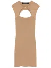 Federica Tosi Short Dress With Cut-out