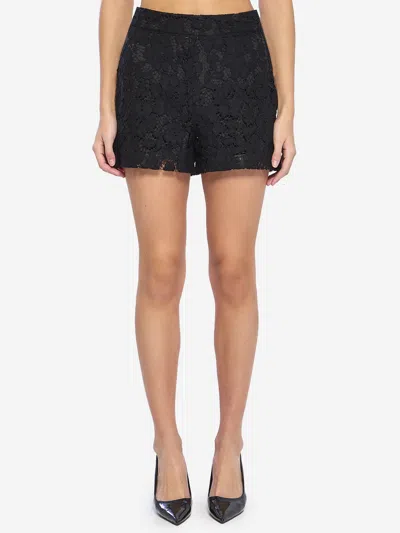 Federica Tosi Lace Shorts In Black