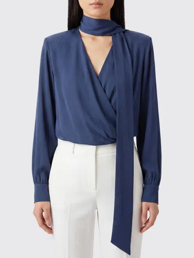 Federica Tosi Silk Blouse In Blue