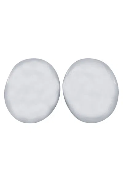 Federica Tosi Silver Isa 925 Silver Plated Brass Earrings