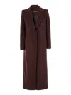 Federica Tosi Coats In Bordeaux