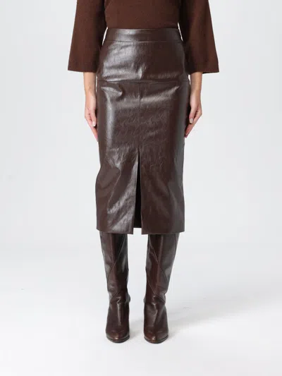 Federica Tosi Skirt  Woman Color Brown
