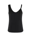 Federica Tosi Sleeveless Vest In Black
