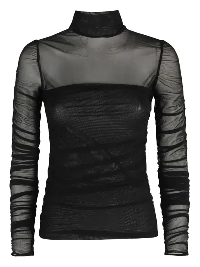 FEDERICA TOSI FEDERICA TOSI STAND-NECK T-SHIRT