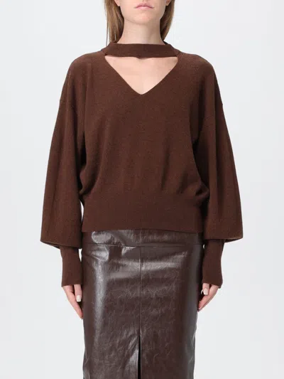Federica Tosi Sweater  Woman Color Brown