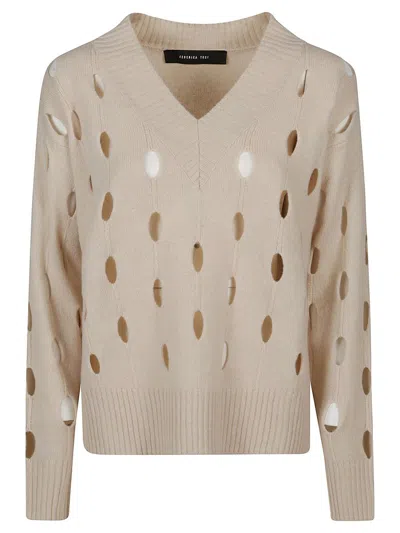 Federica Tosi Sweater In White