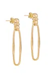 Federica Tosi Drop Earrings In Gold