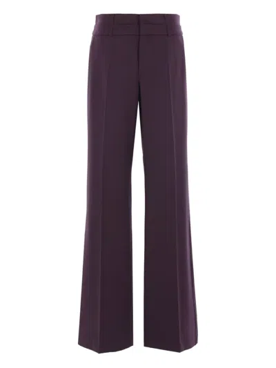 Federica Tosi Tailored Trousers In Purple