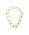 Federica Tosi Gold Chunky-chain Necklace In Yellow