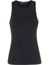 Federica Tosi Ribbed Jersey Tank Top
