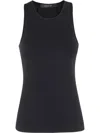Federica Tosi Ribbed Jersey Tank Top