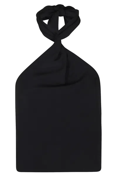 Federica Tosi Top Con Torcion Crepe De Chine