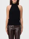 Federica Tosi Halterneck Top In Black