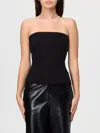 Federica Tosi Top  Woman Color Black In Black
